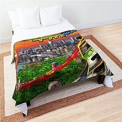 Turbo Trackmania Comforter