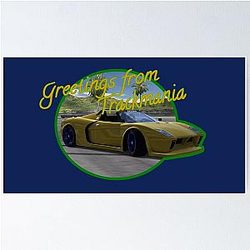 Greetings from trackmania Poster