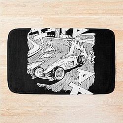 Initial D like Trackmania car Bath Mat