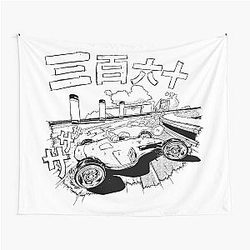 Trackmania 360 Ice-slide  Tapestry