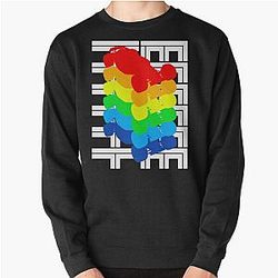 TrackMania United Forever Colors PopArt (White Logo) Pullover Sweatshirt