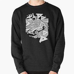 처음 D Trackmania 자동차 Pullover 스웨터