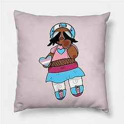 Trans Flag Pillows - transgender female whoman Pillow TP1208