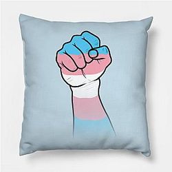 Trans Flag Pillows - Trans pride Pillow TP1208