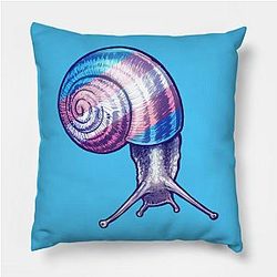 Trans Flag Pillows - Trans Snail Pillow TP1208