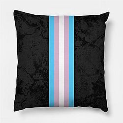 Trans Flag Pillows - Transgender Pride Flag Stripe Pillow TP1208