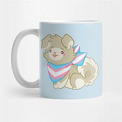 Trans Flag Mugs - Proud Pupper (Trans)  Mug TP1208