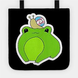 Trans Flag Bags - transgender pride frog Bag TP1208