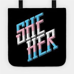 Trans Flag Bags - She/Her Trans Pride Bag TP1208