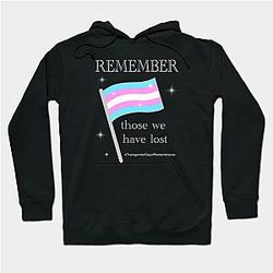 Trans Flag Hoodies - Trans Day of Remembrance Hoodie TP1208