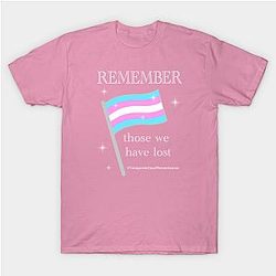 Trans Flag T-Shirts - Trans Day of Remembrance T-shirt TP0812