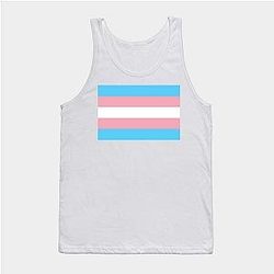 Trans Flag Tank Tops - Transgender Flag Tank Top TP0812