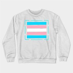 Trans Flag Sweatshirts - Trans Pride d20 Sweatshirt TP0812