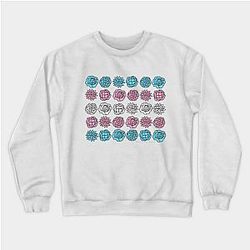 Trans Flag Sweatshirts - Transgender Flowers Sweatshirt TP0812