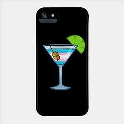 Trans Flag Cases - Transgender cocktail #1 Phone Case TP1208