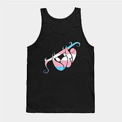 Trans Flag Tank Tops - Transgender Flag Sloth Tank Top TP0812