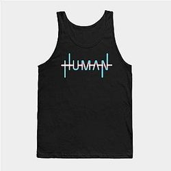 Trans Flag Tank Tops - Human - Trans Pride Flag design Tank Top TP0812