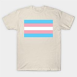 Trans Flag T-Shirts - Transgender Flag T-shirt TP0812