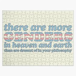 Transgender Puzzles - There are more genders - Transgender Jigsaw Puzzle RB0403