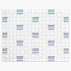 Transgender Puzzles - Trans Pride - Transgender Flag Jigsaw Puzzle RB0403