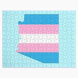 Transgender Puzzles - Arizona Trans Pride Jigsaw Puzzle RB0403