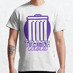 trash taste pixeled cool Classic T-Shirt RB2709