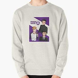 Trash Taste Podcaster  Pullover Sweatshirt RB2709