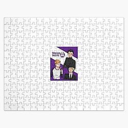 Trash Taste Podcaster  Jigsaw Puzzle RB2709