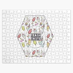 Trash taste vs lip shield Jigsaw Puzzle RB2709