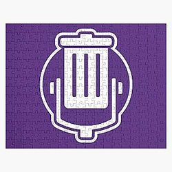 Trash Taste W/ Outline | Purple BG Jigsaw Puzzle RB2709