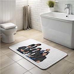 Traveling Wilburys - Acoustic Rock and Harmony Traveling Wilburys Bath Mats