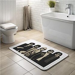 Traveling Wilburys - Handle with Care Iconic Hit Traveling Wilburys Bath Mats