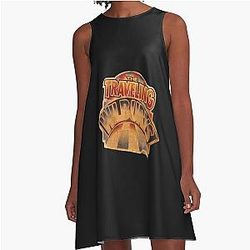 Traveling Wilburys Collection Waistcoat A-Line Dress