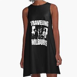 Folk rock band The Traveling Wilburys A Line Dress
