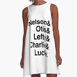 Traveling Wilburys A Line Dress