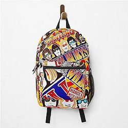 Vintage Collage Pop Art Backpack