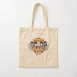TRAVELING WILBURYS Retro Rock Cotton Tote Bag
