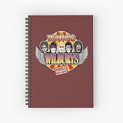 Traveling Wilburys retro Rock & Roll Band Notebook