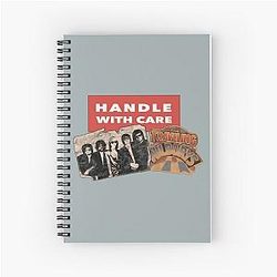The Traveling Wilburys Handle Care Spiral Notebook