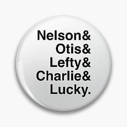 Traveling Wilburys and Aliases Pin