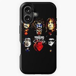 Folk Rock Musician Traveling Wilburys iPhone Tough Case