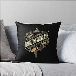 Traveling Wilburys The Unforgettable Throw Pillow