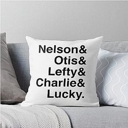 Traveling Wilburys Throw Pillow