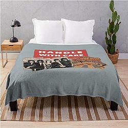 The Traveling Wilburys Handle Care Throw Blanket