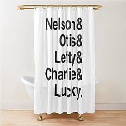 Traveling Wilburys Shower Curtain