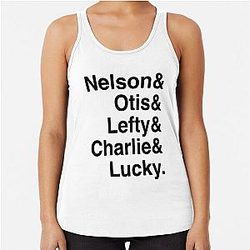 Traveling Wilburys Racerback Tank Top