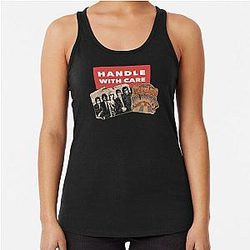 The Traveling Wilburys Handle Care Racerback Tank Top
