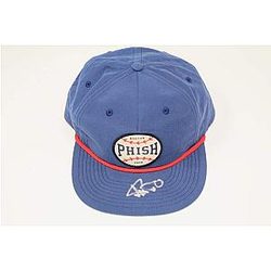 Trey Anastasio Signed Autograph Baseball Hat Cap - Phish 2019 Boston Blue ACOA