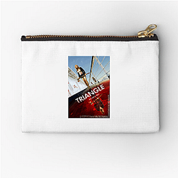 Time Loop Triangle Zipper Pouches