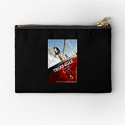 Time Loop Triangle Zipper Pouches